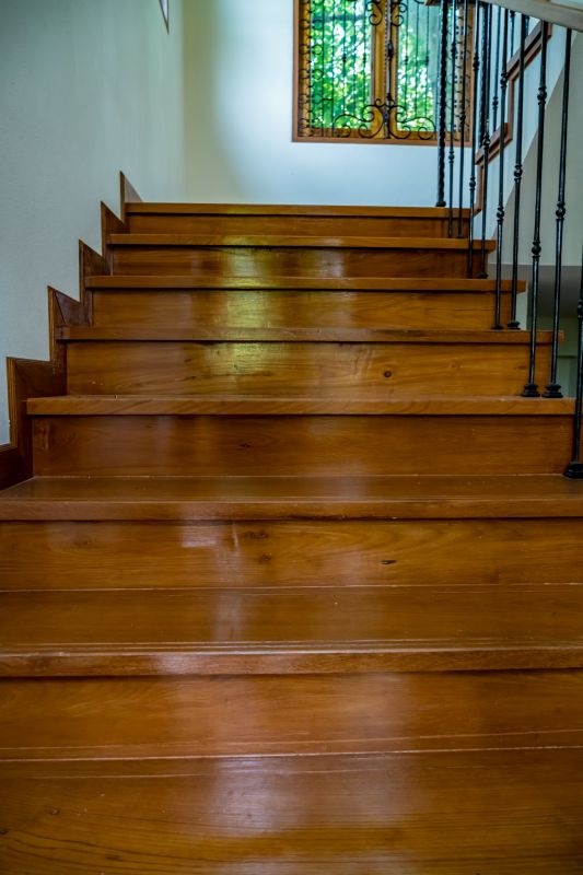 Hardwood Stairs Refinishing Service