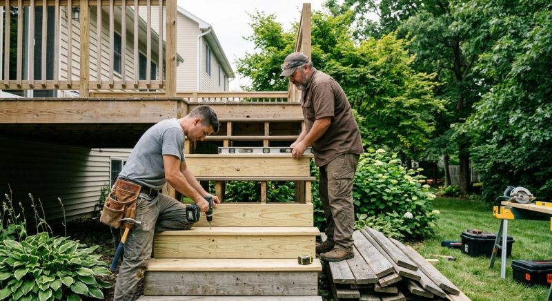 Hardwood Stairs Refinishing